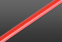 Solid Red PVC Covered Brake Hose